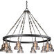 Menlo Park 10 Light 42.5 inch Old Silver Chandelier Ceiling Light
