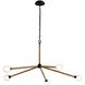 Nomad 5 Light 50 inch Bronze Chandelier Ceiling Light