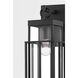 Longport 1 Light 16 inch Textured Black Outdoor Wall Sconce