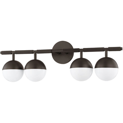 Enson 4 Light 25.5 inch Bronze Bath and Vanity Wall Light