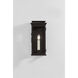 Louie 1 Light 7 inch Forged Iron Wall Sconce Wall Light