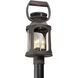 Old Trail 3 Light 20.25 inch Heritage Bronze Exterior Post Lantern