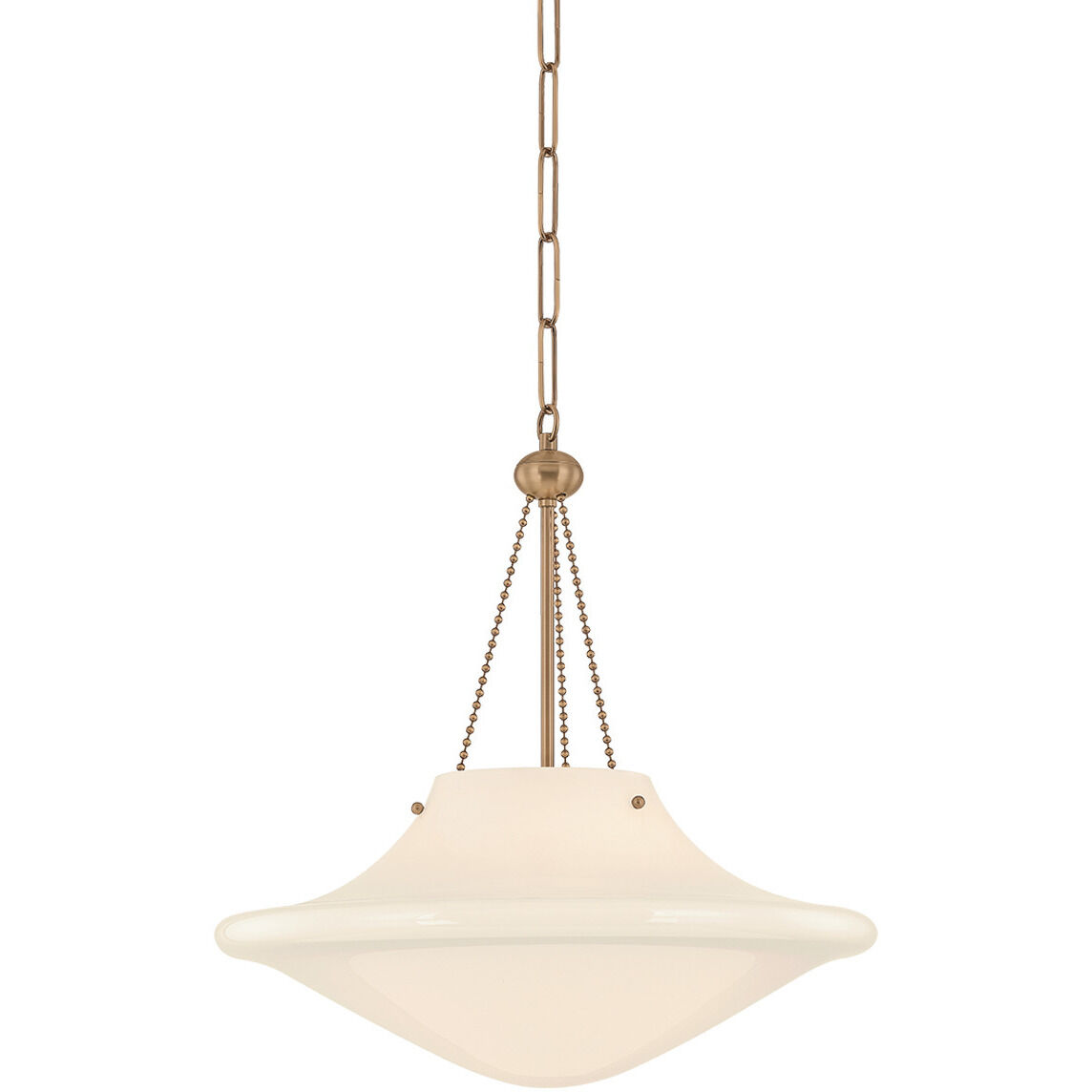Era 1 Light 18 inch Patina Brass Pendant Ceiling Light