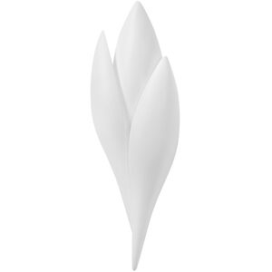 Rose 1 Light 6.25 inch Gesso White Wall Sconce Wall Light