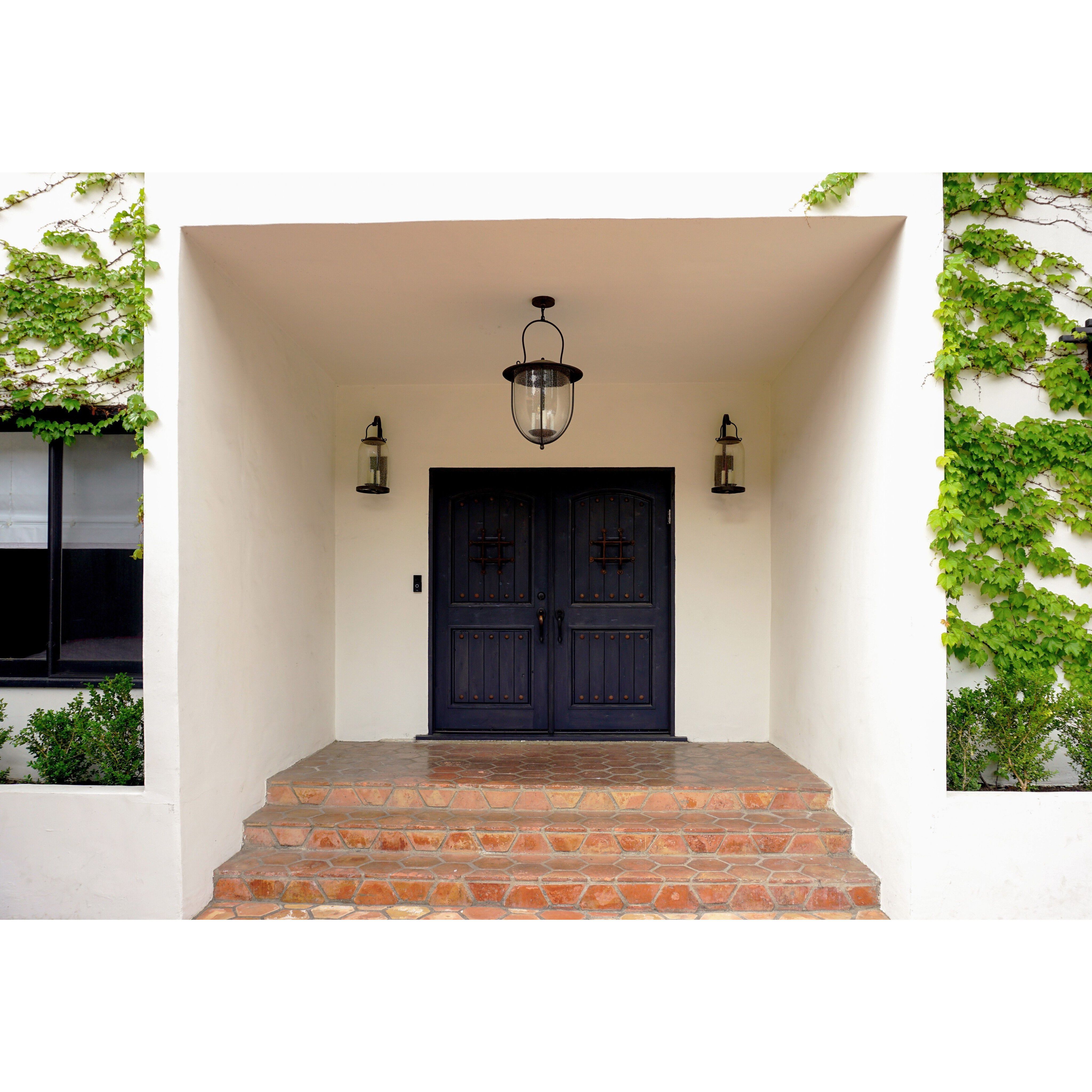 Monterey County 4 Light 18 inch French Iron Pendant Ceiling Light, Large