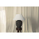Pecola 24.25 inch 15.00 watt Patina Brass/Ceramic Windswept Ash Table Lamp Portable Light