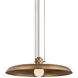 Rainhill 1 Light 32 inch Patina Brass Pendant Ceiling Light