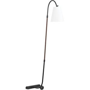 Holliston 64 inch 15.00 watt Forged Iron Floor Lamp Portable Light