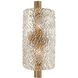 Bergeron 2 Light 8 inch Patina Brass Wall Sconce Wall Light