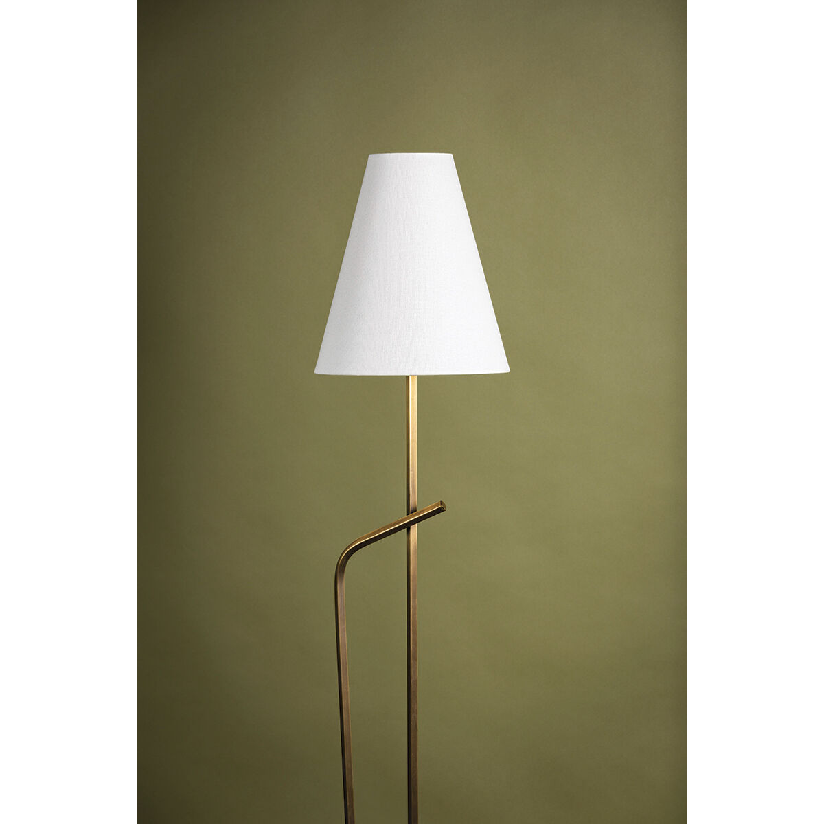 Pearce 64 inch 60.00 watt Patina Brass Floor Lamp Portable Light