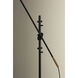 Navin 64.73 inch 60.00 watt Patina Brass/Textured Black Floor Lamp Portable Light