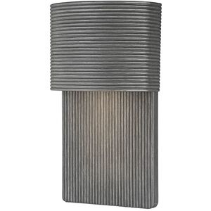 Tempe 1 Light 12 inch Graphite Outdoor Wall Sconce