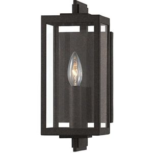 Nico 1 Light 13 inch French Iron Outdoor Wall Sconce