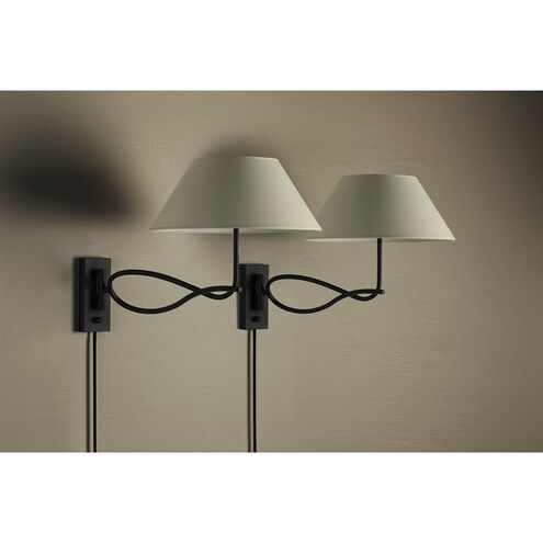 Fillea 2 Light 15.75 inch Forged Iron Foyer Lantern Ceiling Light