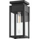 Braydan 1 Light 13 inch Textured Black Outdoor Wall Sconce