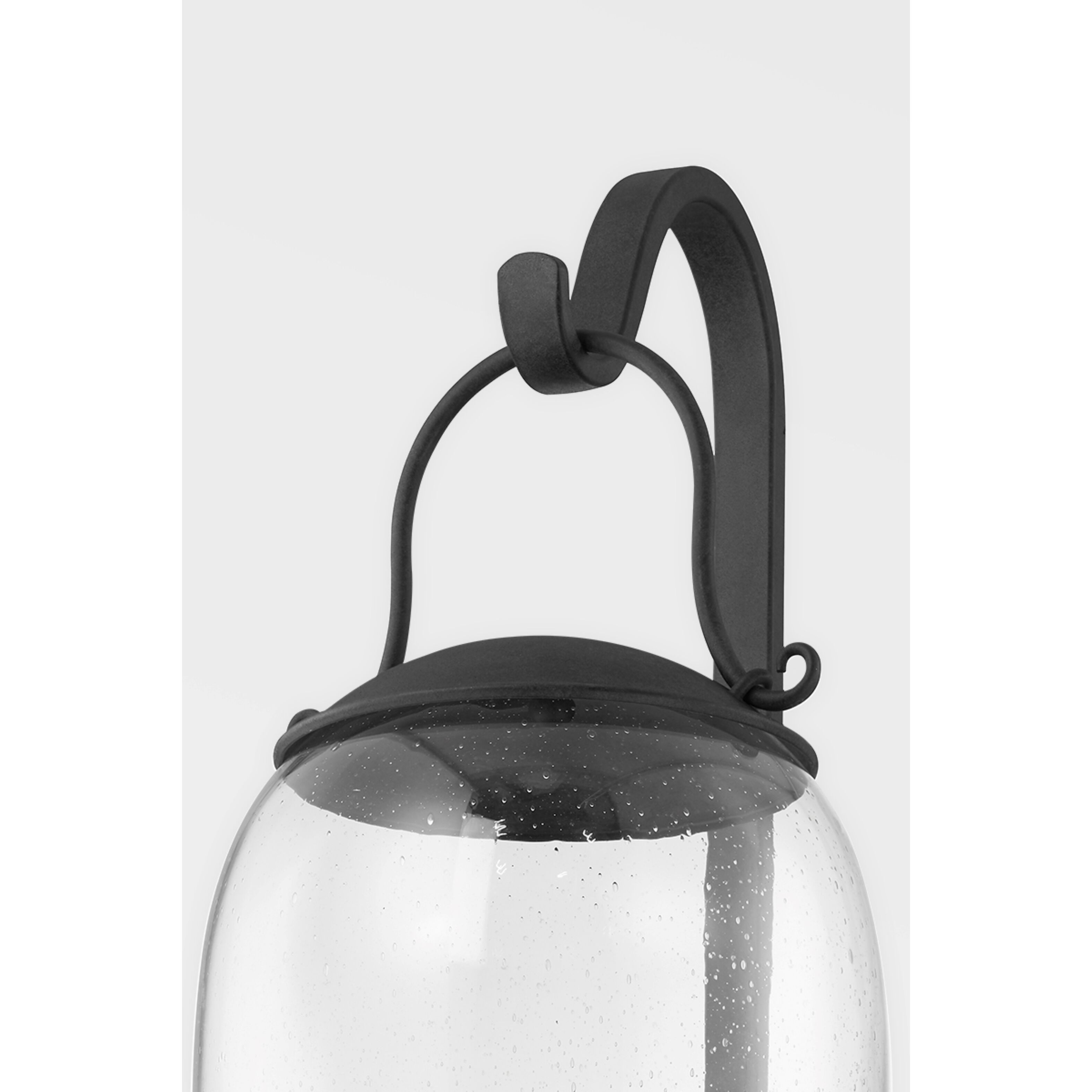 Napa County 4 Light 30 inch French Iron Outdoor Wall Sconce, Large