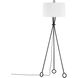 Santa Monica 67.75 inch 100.00 watt Forged Iron Floor Lamp Portable Light