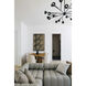Colt 24 Light 55 inch Soft Black Chandelier Ceiling Light