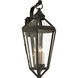 Calabasas 4 Light 33 inch Vintage Bronze Outdoor Wall Sconce
