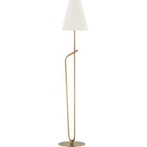 Pearce 64 inch 60.00 watt Patina Brass Floor Lamp Portable Light