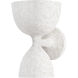 Waucoba 2 Light 7.25 inch Weathered White Wall Sconce Wall Light