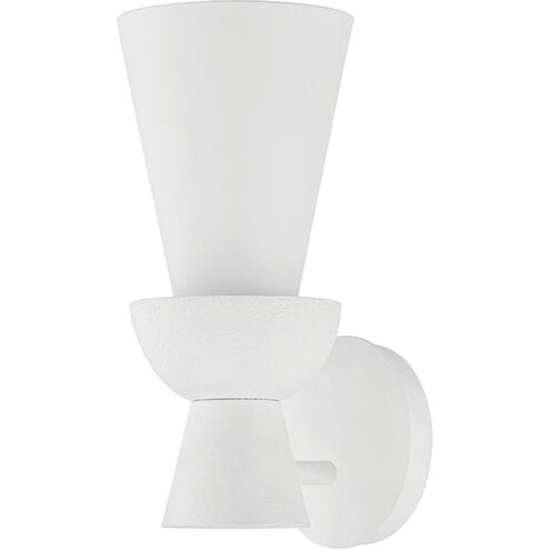 Florence 1 Light 6 inch Gesso White Wall Sconce Wall Light