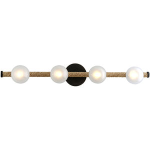Nomad 4 Light 32 inch Classic Bronze Bath And Vanity Wall Light