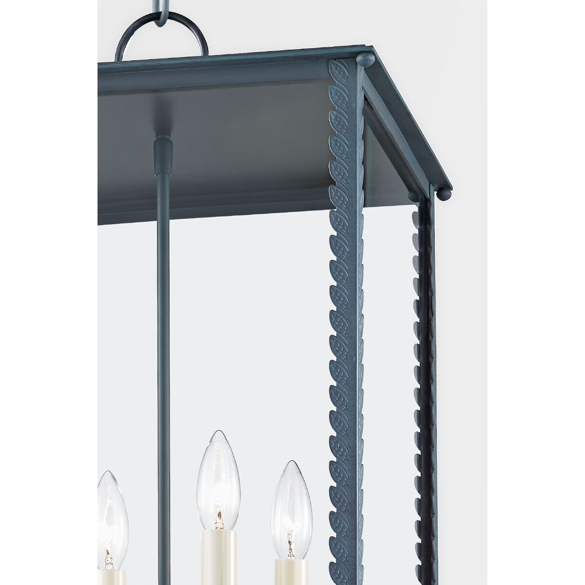 Zuma 4 Light 15 inch Verdigris Outdoor Pendant