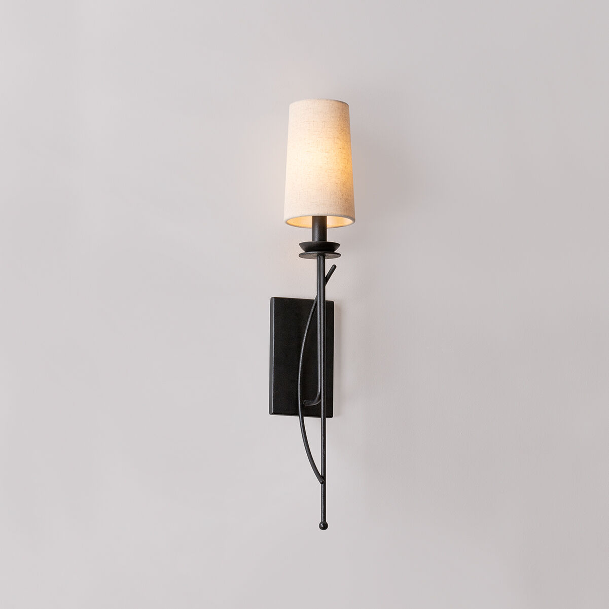 Calder 1 Light 4.75 inch Forged Iron Wall Sconce Wall Light