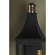 Wes 2 Light 7 inch Patina Brass/Textured Black Wall Sconce Wall Light