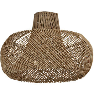 Kylo 1 Light 22 inch Patina Brass Semi Flush Ceiling Light