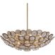 Wassama 14 Light 39.5 inch Patina Brass Chandelier Ceiling Light