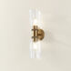 Redding 2 Light 5 inch Patina Brass Wall Sconce Wall Light