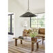 Arcane 1 Light 33.75 inch Patina Brass Pendant Ceiling Light