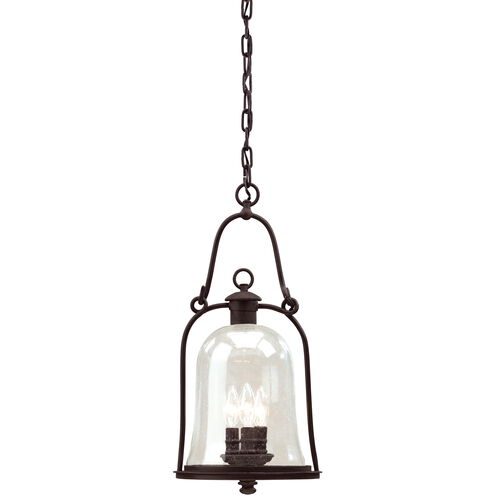 Owings Mill 3 Light 10 inch Natural Bronze Outdoor Pendant