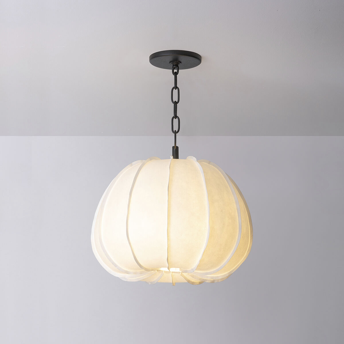 Bayu 1 Light 16.25 inch Forged Iron Pendant Ceiling Light