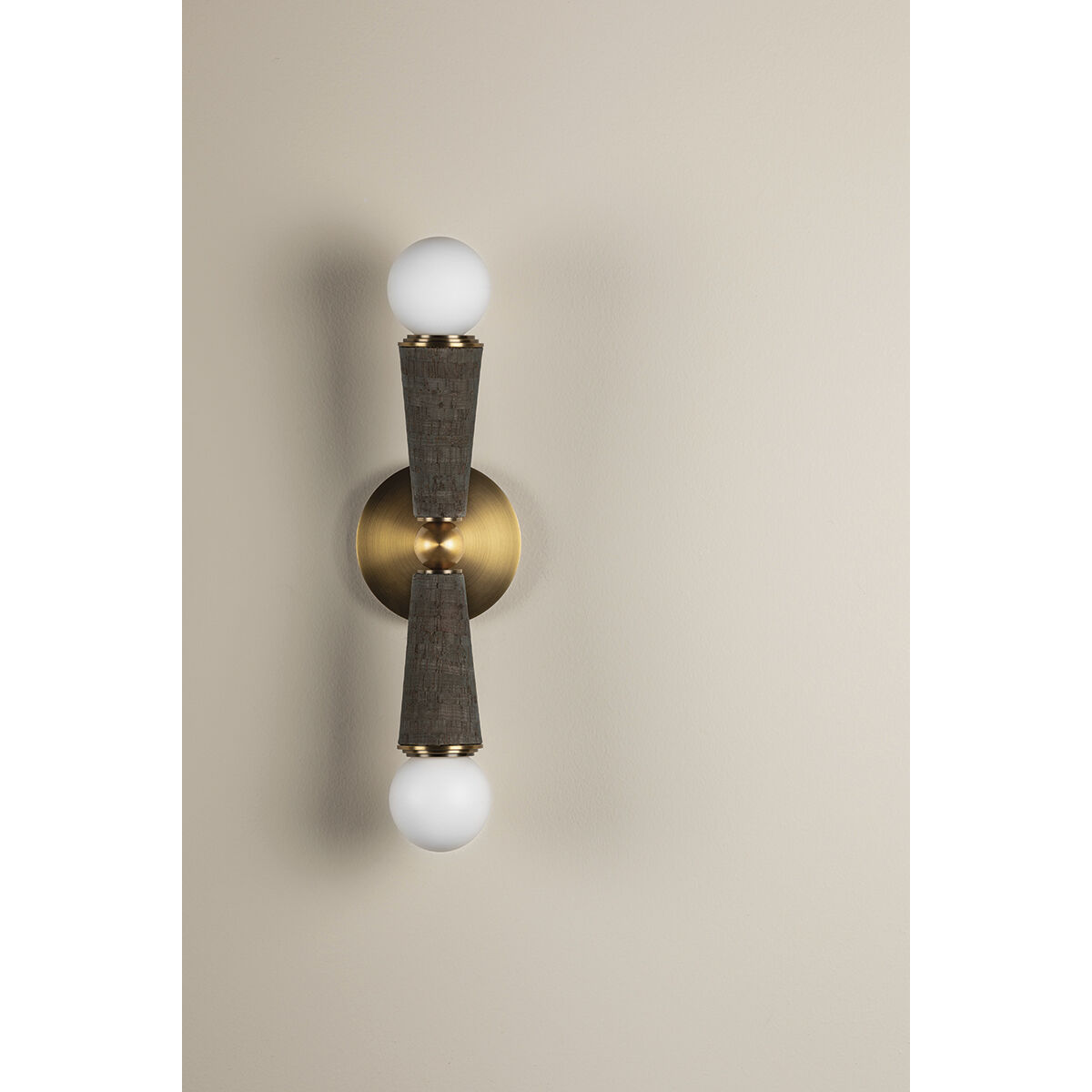 Dax 2 Light 5 inch Patina Brass Wall Sconce Wall Light