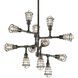 Conduit 12 Light 34.25 inch Old Silver Chandelier Ceiling Light