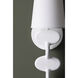 Ellios 1 Light 5 inch Gesso White Wall Sconce Wall Light
