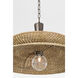 Landry 1 Light 30 inch Bronze Leaf Pendant Ceiling Light