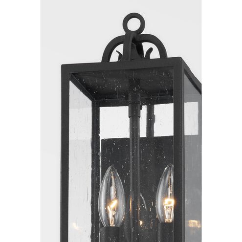 Caiden 2 Light 17 inch Forged Iron Outdoor Wall Sconce