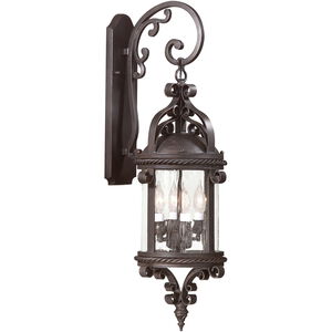 Pamplona 4 Light 30 inch Old Bronze Outdoor Wall Sconce