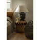 Pecola 24.25 inch 15.00 watt Patina Brass/Ceramic Windswept Ash Table Lamp Portable Light