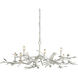 Aubrey 8 Light 49.75 inch Gesso White Chandelier Ceiling Light