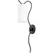 Igneous 1 Light 4.75 inch Forged Iron Wall Sconce Wall Light