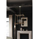 Cosmo 1 Light 6 inch Soft Black Wall Sconce Wall Light