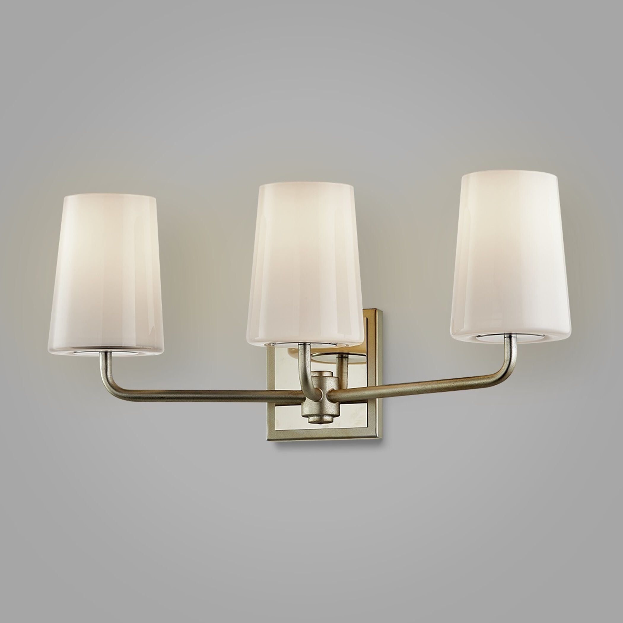 Troy Lighting B7693-WSL/PN Simone 3 Light 20.5 inch Silver