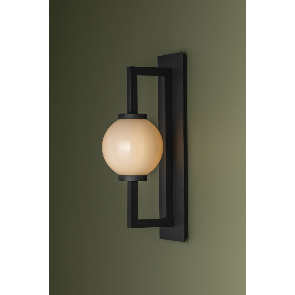 Darwin 1 Light 18.75 inch Textured Black Outdoor Wall Sconce
