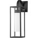 Pax 1 Light 20 inch Texture Black Outdoor Wall Sconce