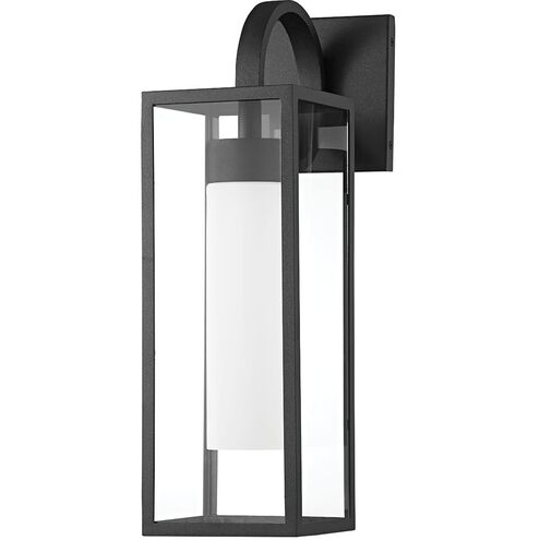 Pax 1 Light 20 inch Texture Black Outdoor Wall Sconce